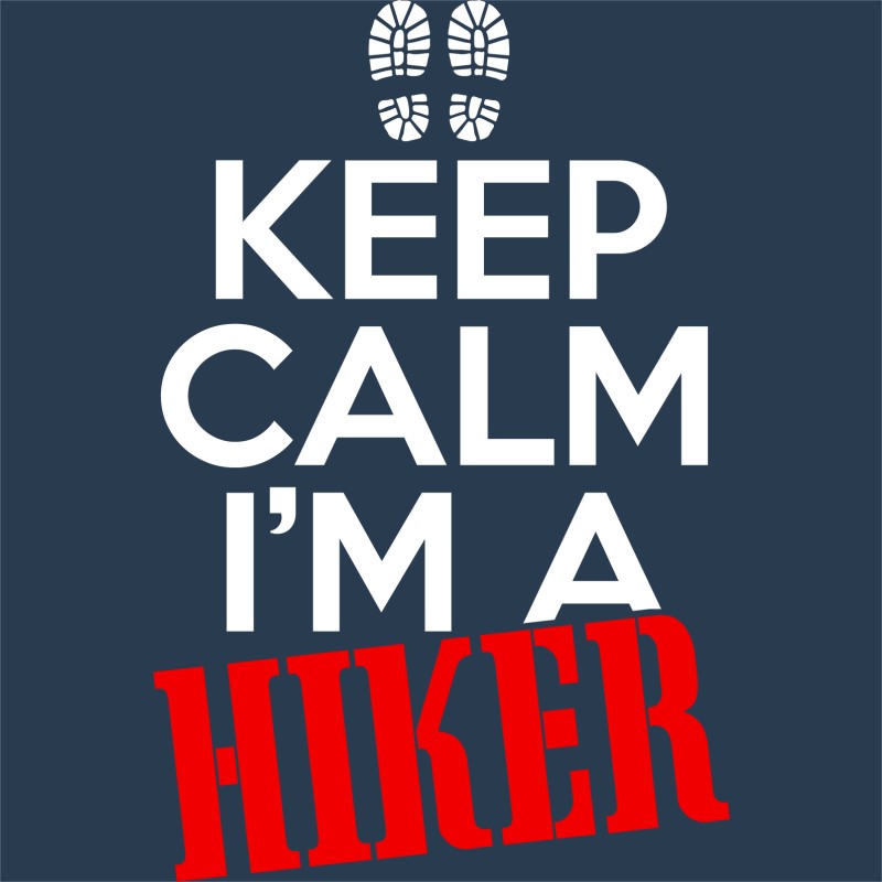 Keep calm - Hiker