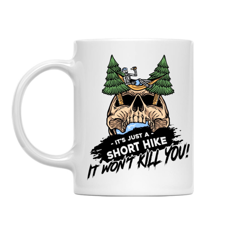 It is just a short hike