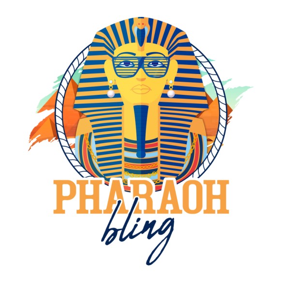 Pharaoh bling Egyiptom Pólók, Pulóverek, Bögrék - Kultúra