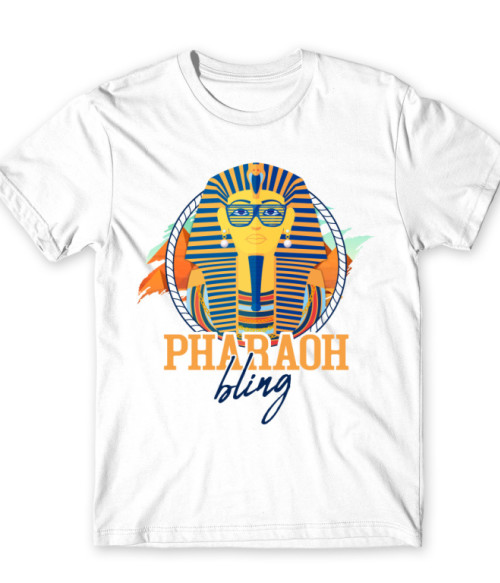 Pharaoh bling Egyiptom Férfi Póló - Kultúra