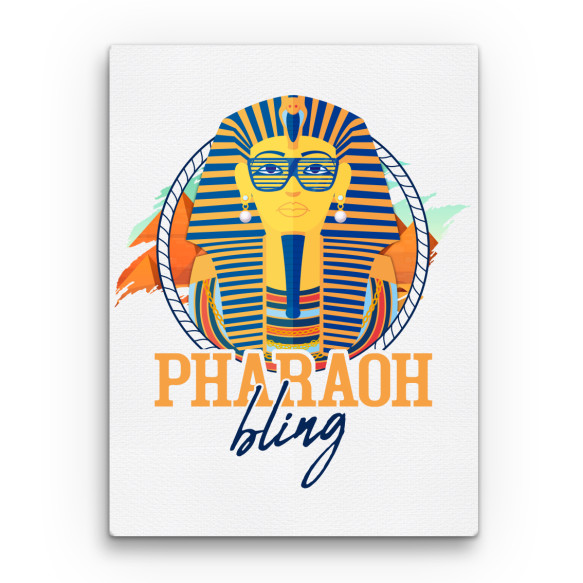 Pharaoh bling Egyiptom Vászonkép - Kultúra