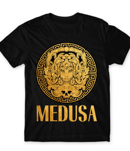Medusa Logo Görög mitológia Férfi Póló - Kultúra