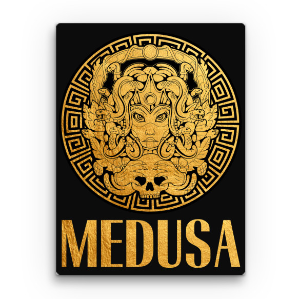 Medusa Logo Görög mitológia Vászonkép - Kultúra