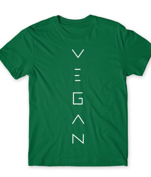 Minimal vegan Vegetáriánus Férfi Póló - Vegetáriánus