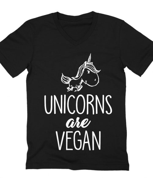 Az unikornisok vegák Póló - Ha Vegetarian rajongó ezeket a pólókat tuti imádni fogod!