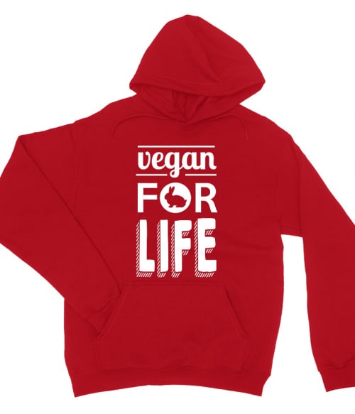 Vegan for life Vegetáriánus Pulóver - Vegetáriánus