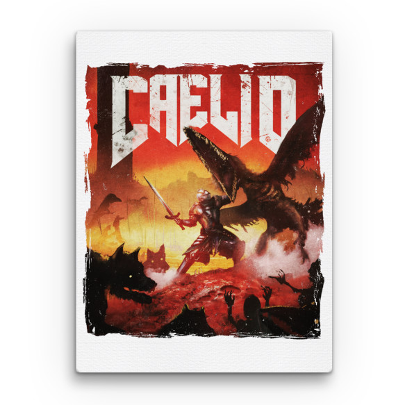 Caelid - Doom poster Soulslike Vászonkép - Soulslike