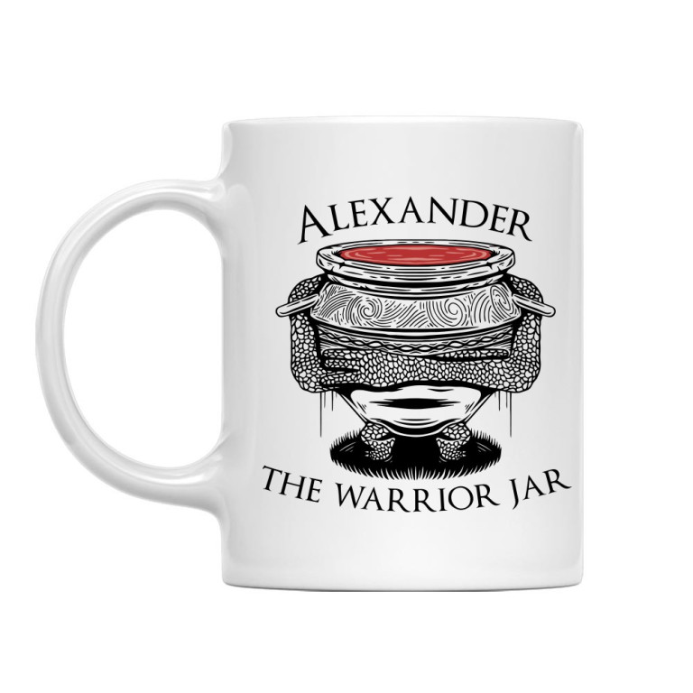 Alexander the Warrior Jar