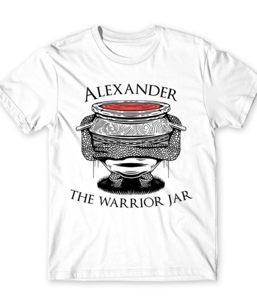 Alexander the Warrior Jar Soulslike Férfi Póló - Soulslike