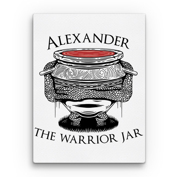 Alexander the Warrior Jar Soulslike Vászonkép - Soulslike