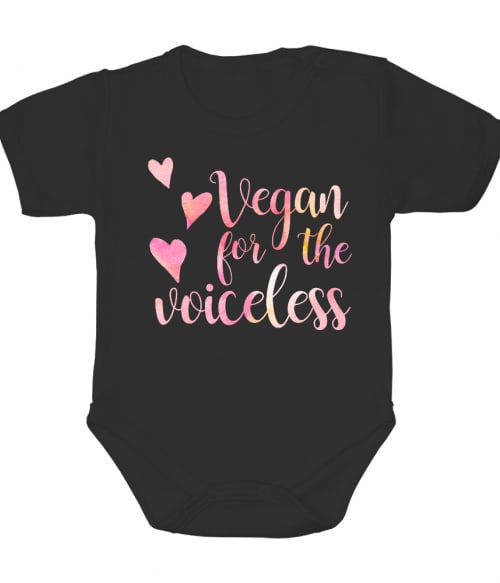 Vegan for the voiceless Vegetáriánus Baba Body - Vegetáriánus