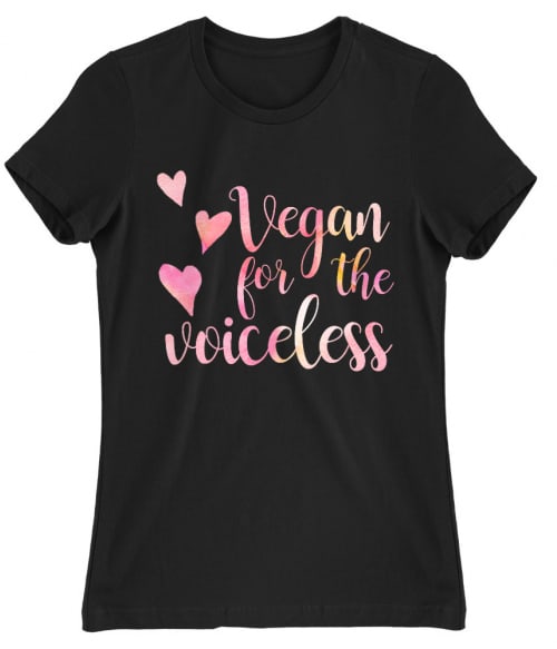 Vegan for the voiceless Póló - Ha Vegetarian rajongó ezeket a pólókat tuti imádni fogod!