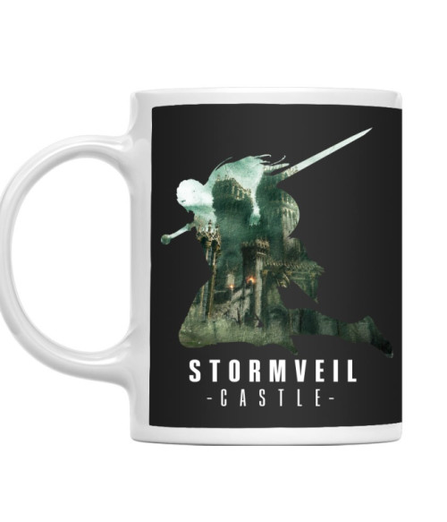 Stormveil castle silhouette Soulslike Bögre - Soulslike