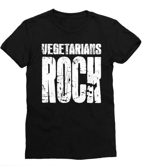 Vegetarian rock Póló - Ha Vegetarian rajongó ezeket a pólókat tuti imádni fogod!