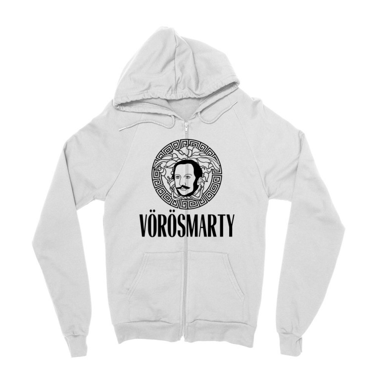 Vörösmarty Logo - Zipzáros Pulóver