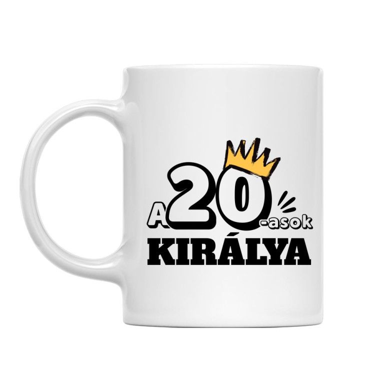 A húszasok királya - Bögre