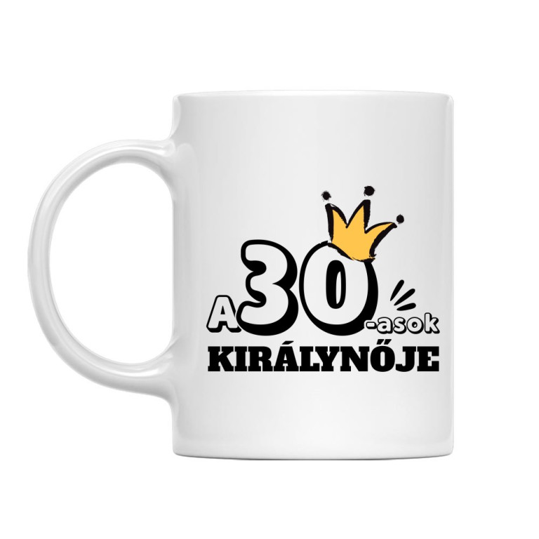 A harmincasok királynője - Bögre