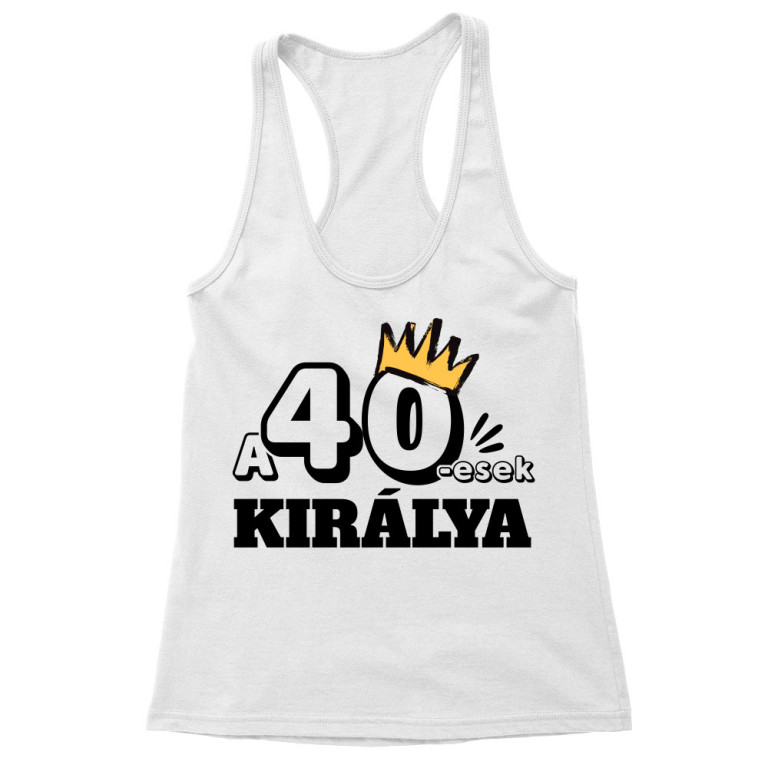 A negyvenesek királya - Női Trikó