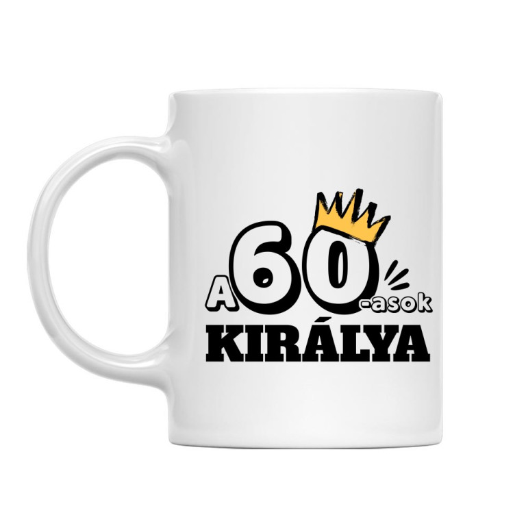 A hatvanasok királya - Bögre