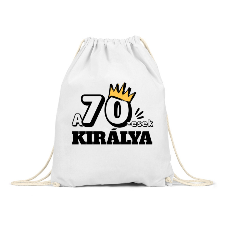 A hetvenesek királya - Tornazsák