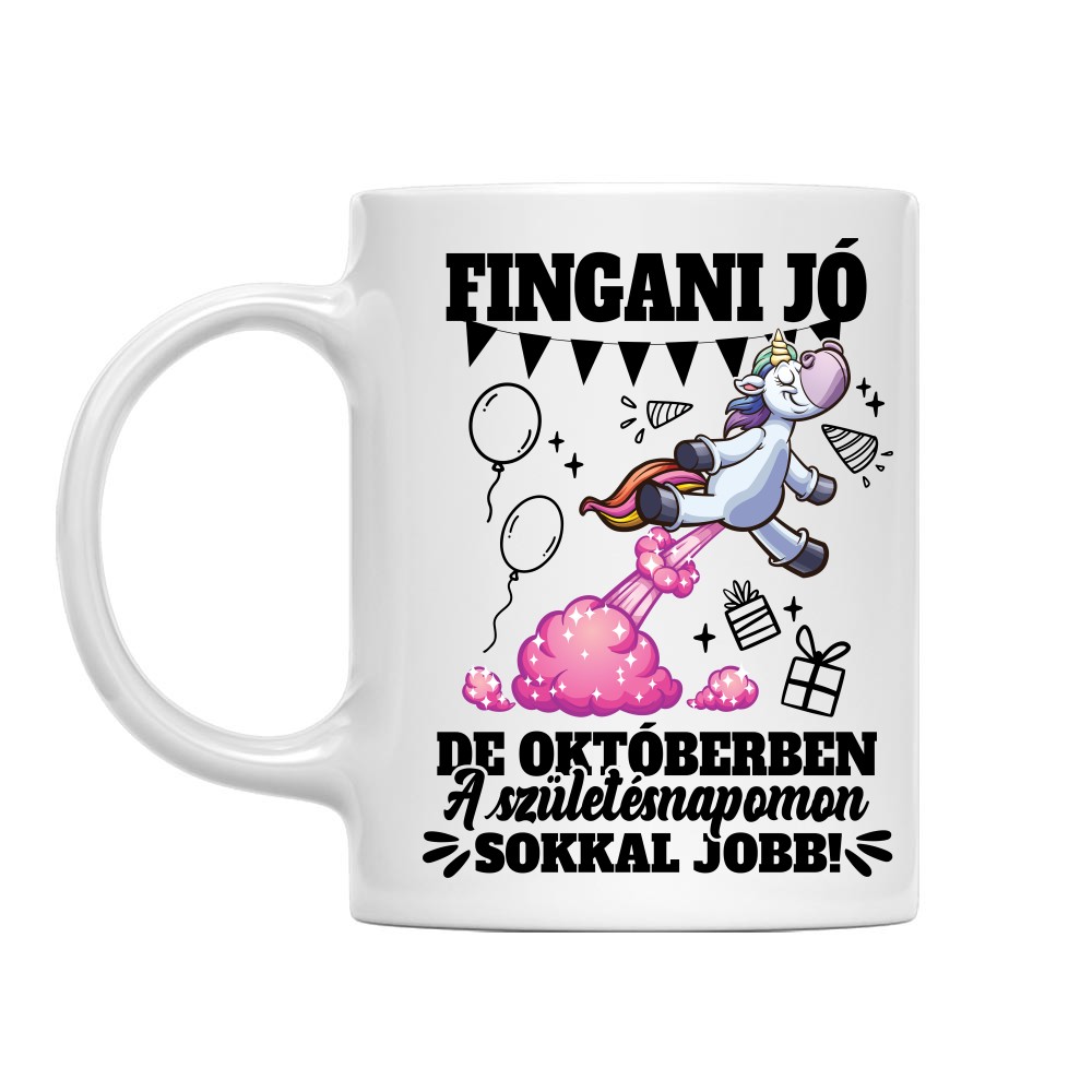 Fingani jó, de - Oktőber Bögre