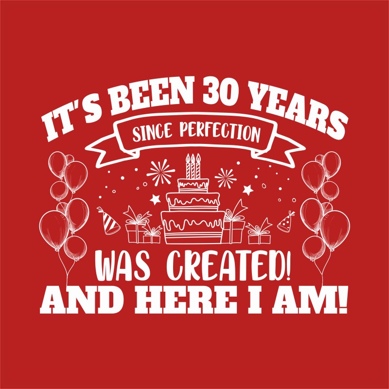 It has been already 30 years - Design preview