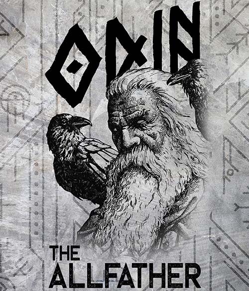 Odin the Allfather Viking Pólók, Pulóverek, Bögrék - Viking