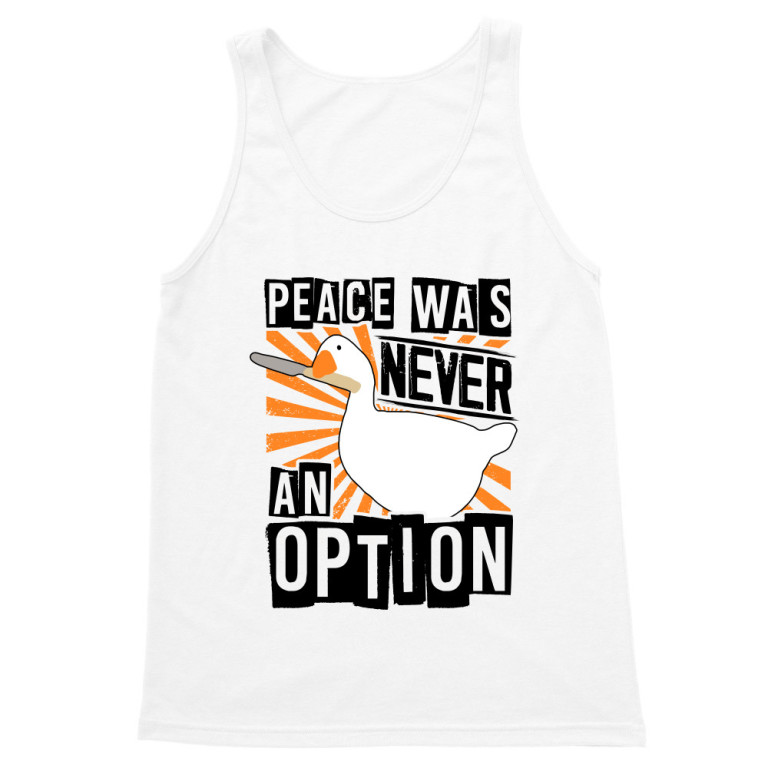 Peace was never...