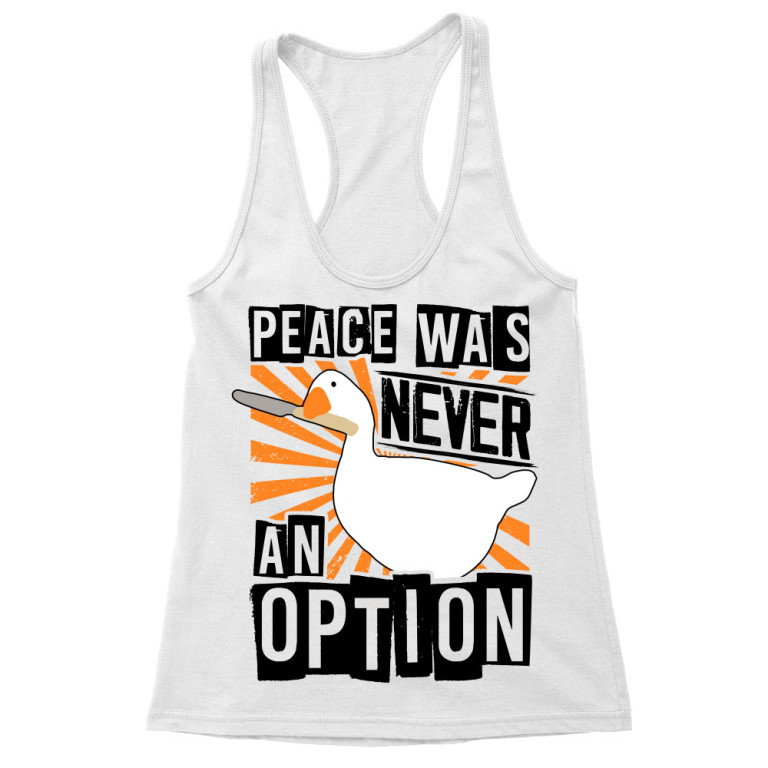 Peace was never...