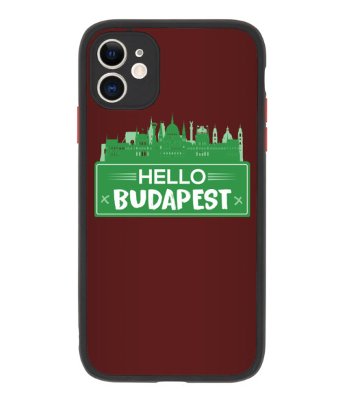 Hello Budapest - tábla Budapest Telefontok - Kultúra