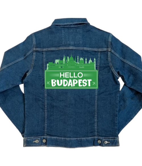 Hello Budapest - tábla Budapest Kabát - Kultúra