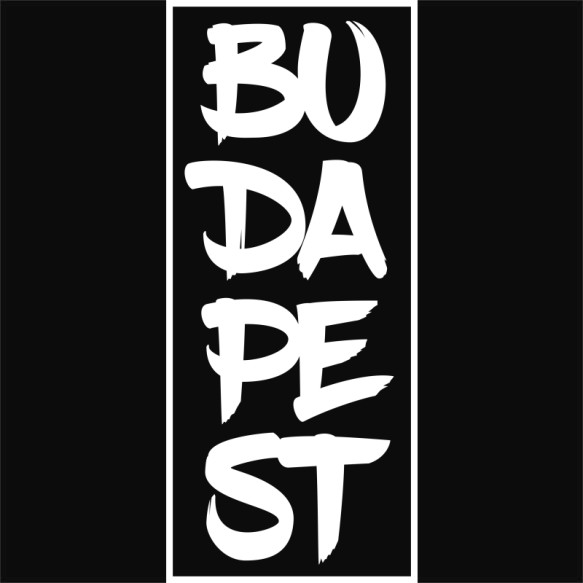 Budapest text Budapest Pólók, Pulóverek, Bögrék - Kultúra