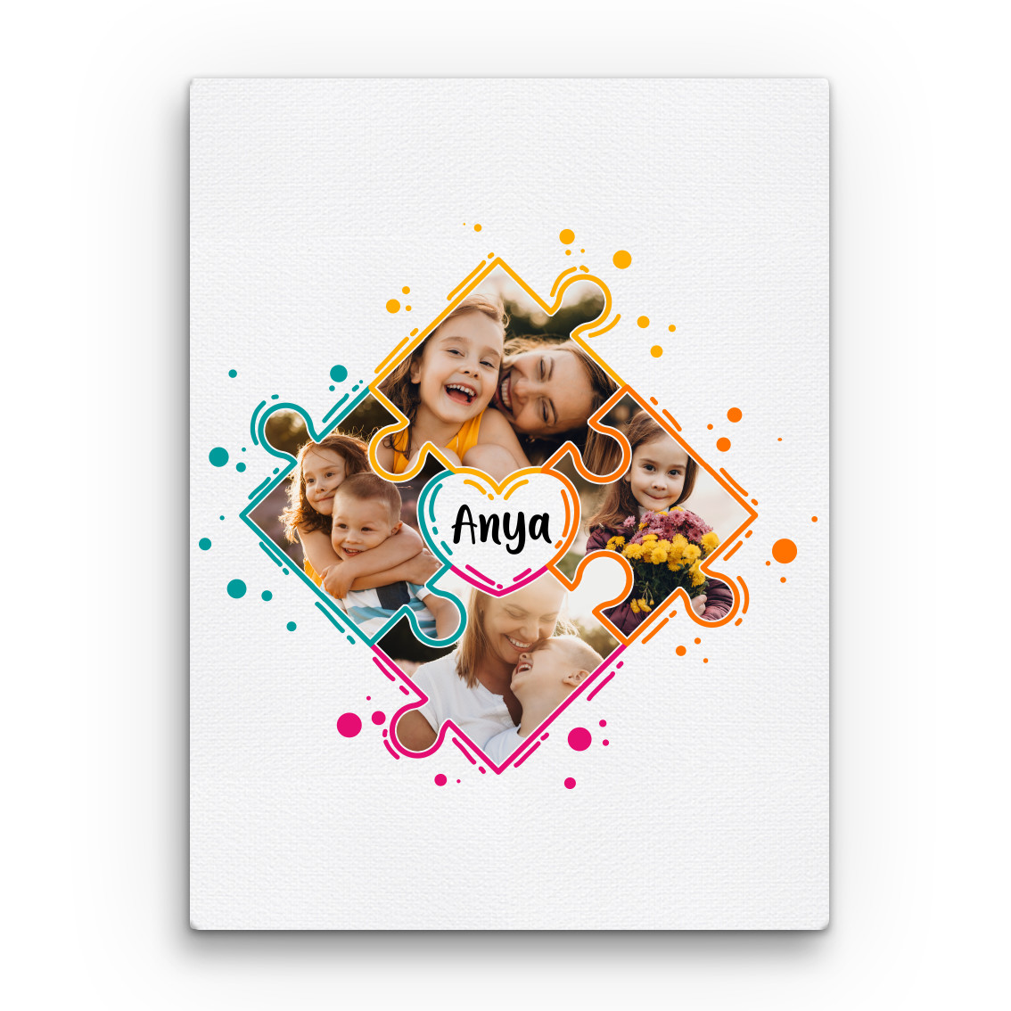 Anya Puzzle - Mylife Plus Vászonkép