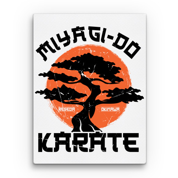 Miyagi-Do logo Sorozatos Vászonkép - Sorozatos