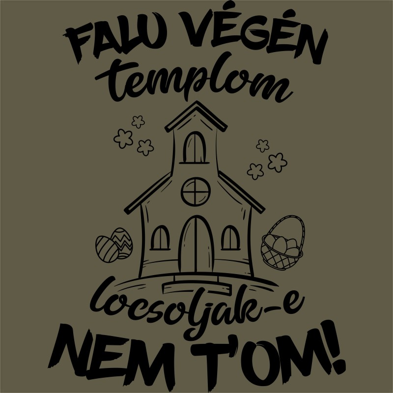 Falu végén templom...
