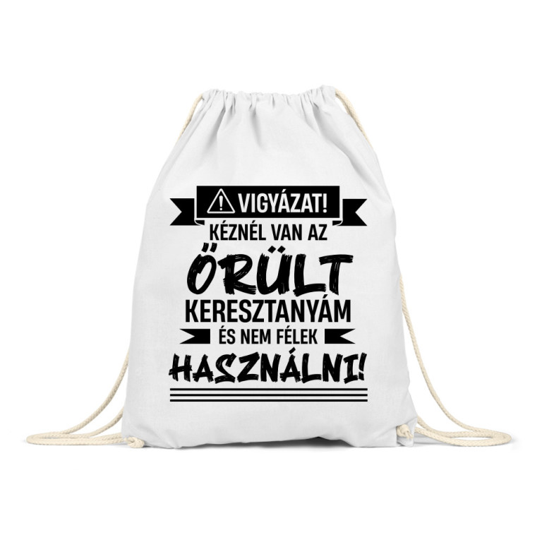 Őrült keresztanya - Tornazsák