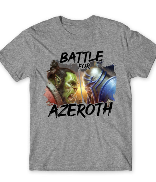Battle for Azeroth splash World of Warcraft Férfi Póló - World of Warcraft