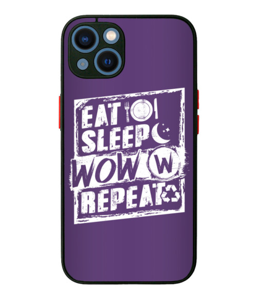 Eat, sleep, WoW World of Warcraft Telefontok - World of Warcraft