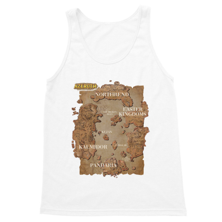 Azeroth vintage map