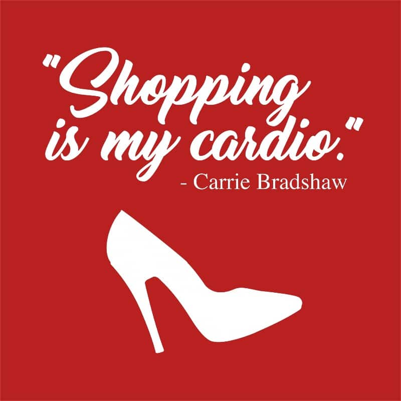 Shopping is my cardio