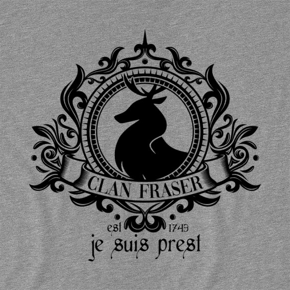 Fraser logo Outlander Pólók, Pulóverek, Bögrék - Sorozatos