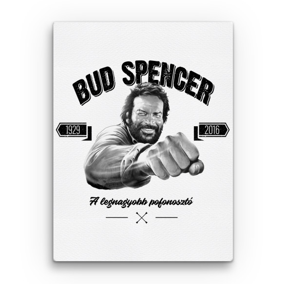 A legnagyobb pofonosztó Bud Spencer Vászonkép - Színészek