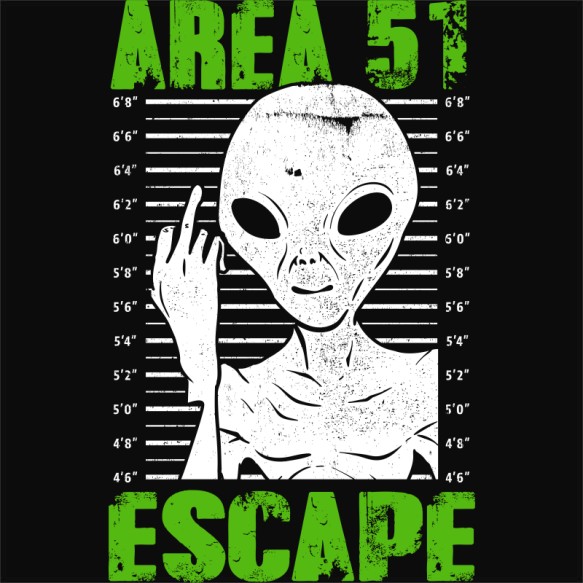Area 51 escape UFO Pólók, Pulóverek, Bögrék - UFO