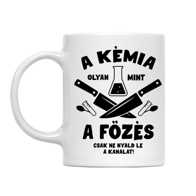 A kémia olyan, mint a főzés