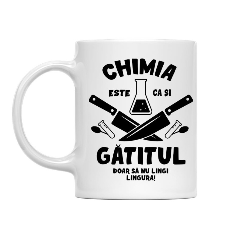 Chimia este ca și cum ai găti