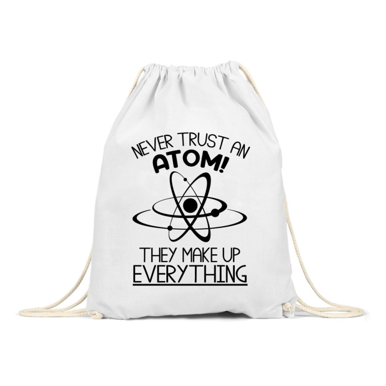 Never trust an atom