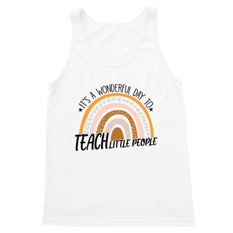 It's a wonderful day - Kindergarten teacher