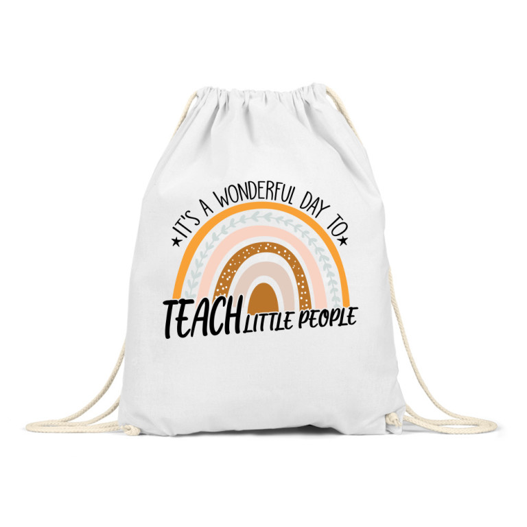 It's a wonderful day - Kindergarten teacher