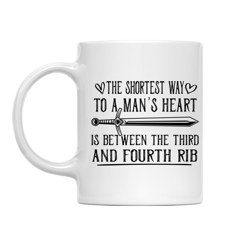 The shortest way to a man's heart