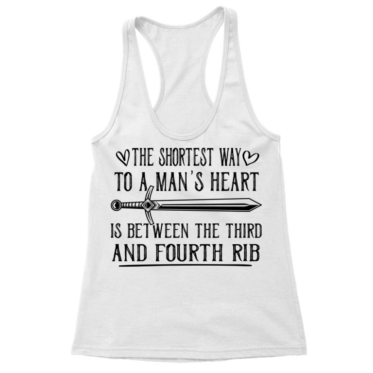 The shortest way to a man's heart